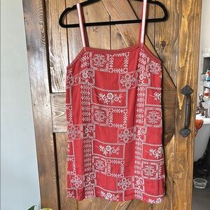 Lucky Brand Embroidered Dress